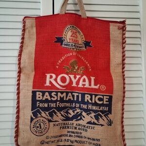 Royal Basmati Rice Bag